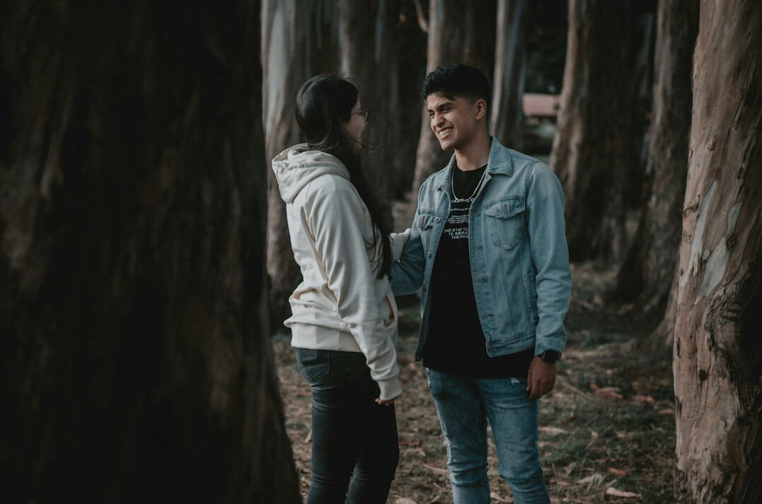 shy person starting conversation